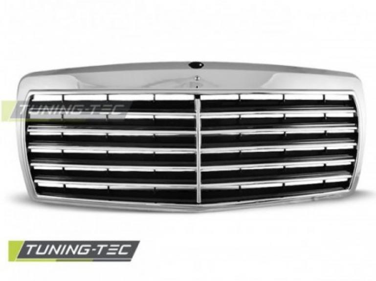 Upgrade Sportgrill / Kühlergrill für Mercedes Benz C-Klasse W201 / 190er 82-93 chrom